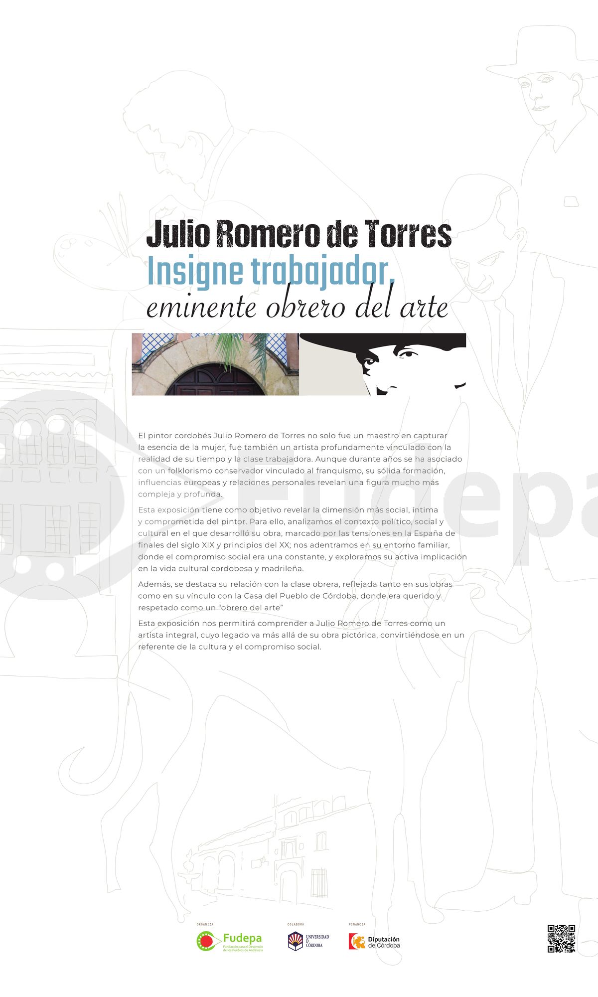 JULIO ROMERO DE TORRES. INSIGNE TRABAJADOR, EMINENTE OBRERO DEL ARTE