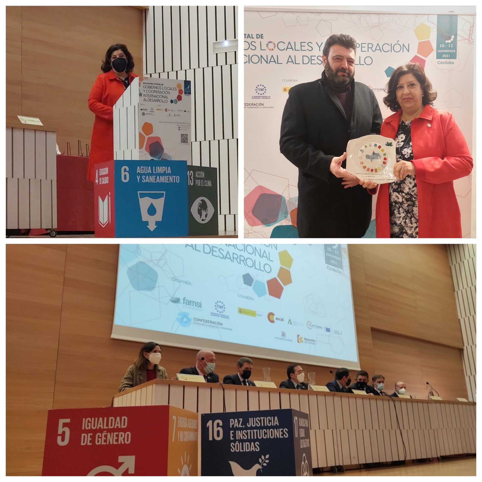 Famsi entrega a Fudepa el reconocimiento especial “ODS Local Andalucía” por el Premio Progreso