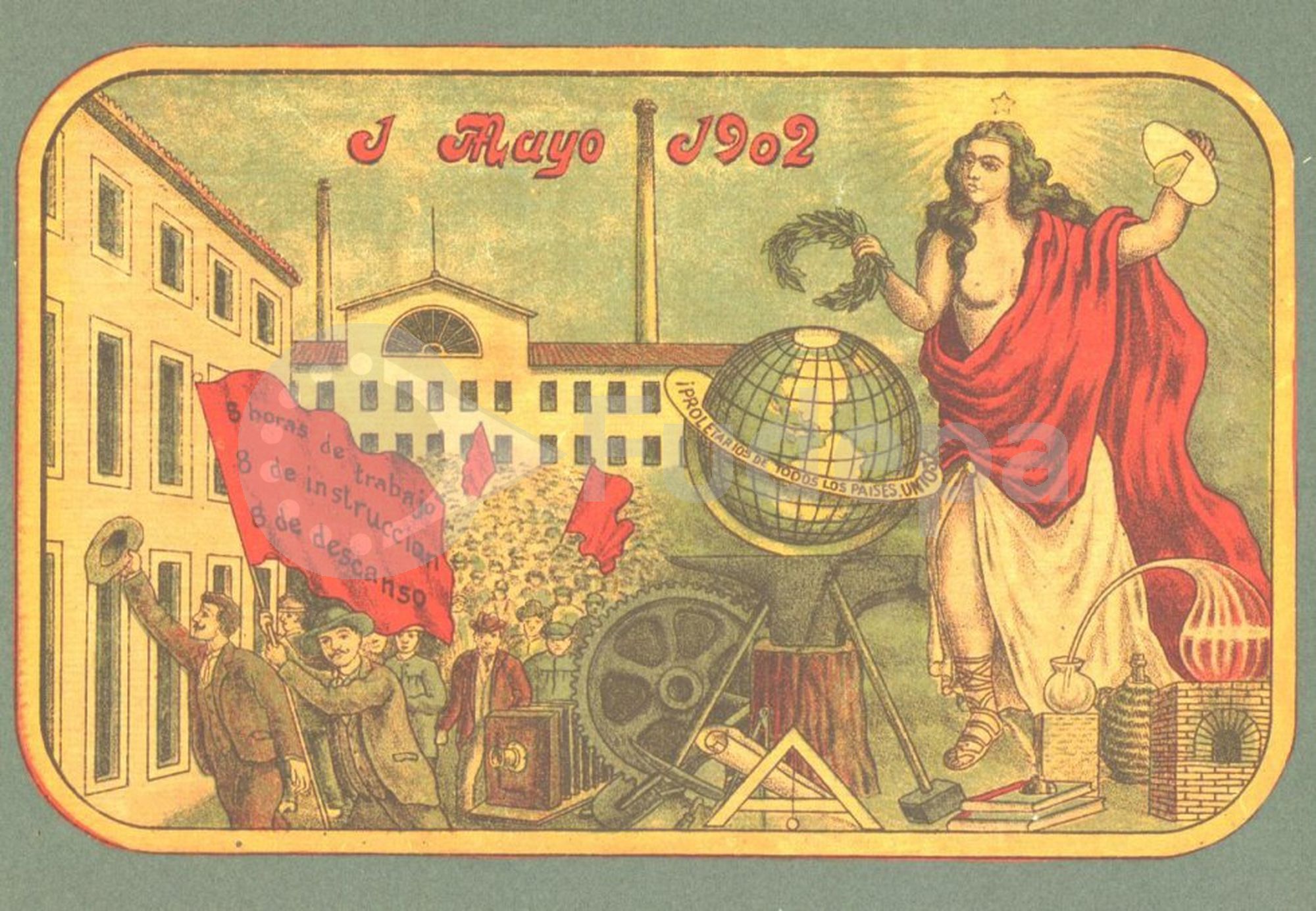 Cartel del 1 de mayo de 1902