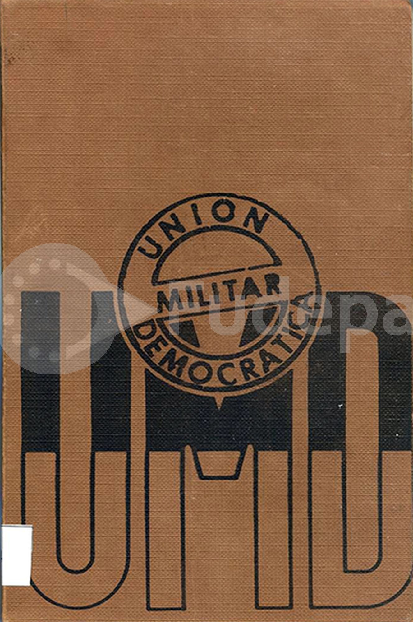 UMD. Unión Militar Democrática. [1976]. R11.444