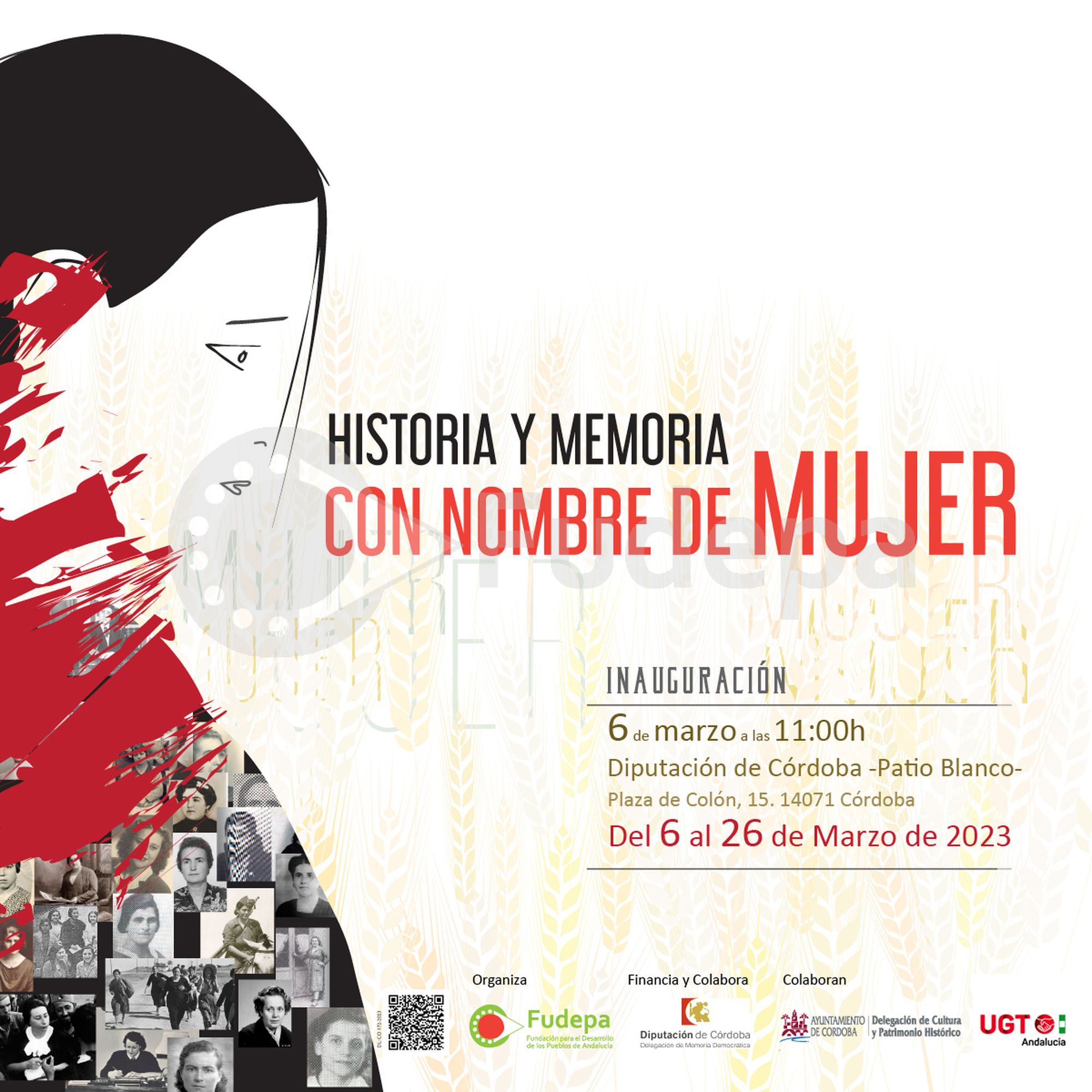 Inauguración de la exposición "HISTORIA Y MEMORIA CON NOMBRE DE MUJER"