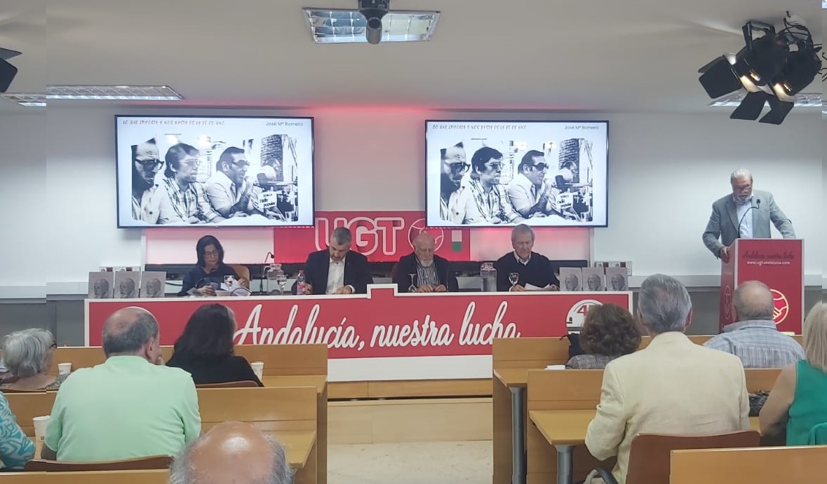 José María Romero Calero presenta su libro "Lo que importa y nos basta es la fe de uno", en un acto organizado por FUDEPA