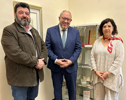 El Rector de la Universidad de Córdoba comprometido los con proyectos de Fudepa