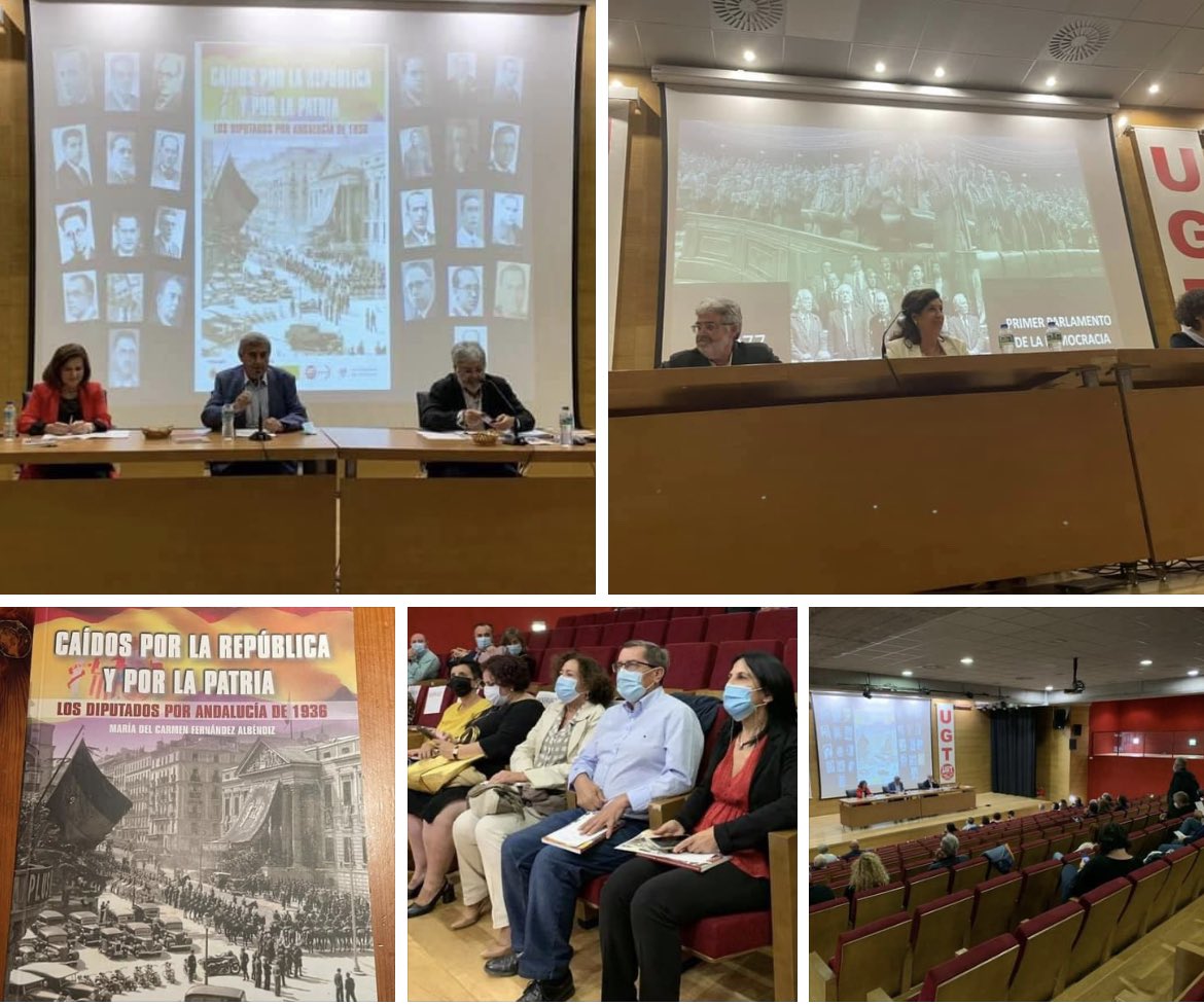 Fudepa presenta en Granada el libro “Caídos por la República y por la Patria. Los diputados por Andalucía de 1936”