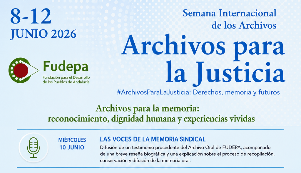 Las voces de la memoria sindical protagonizan la jornada de FUDEPA en la Semana Internacional de los Archivos