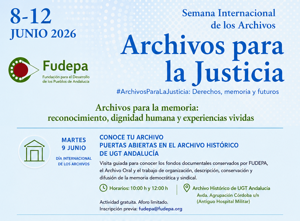 FUDEPA abre las puertas de su archivo para celebrar el Día Internacional de los Archivos
